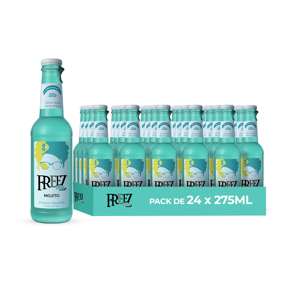 Freezmix Lemon & Mint Pack 24 x 275ML – Fresh Flavor Drink
