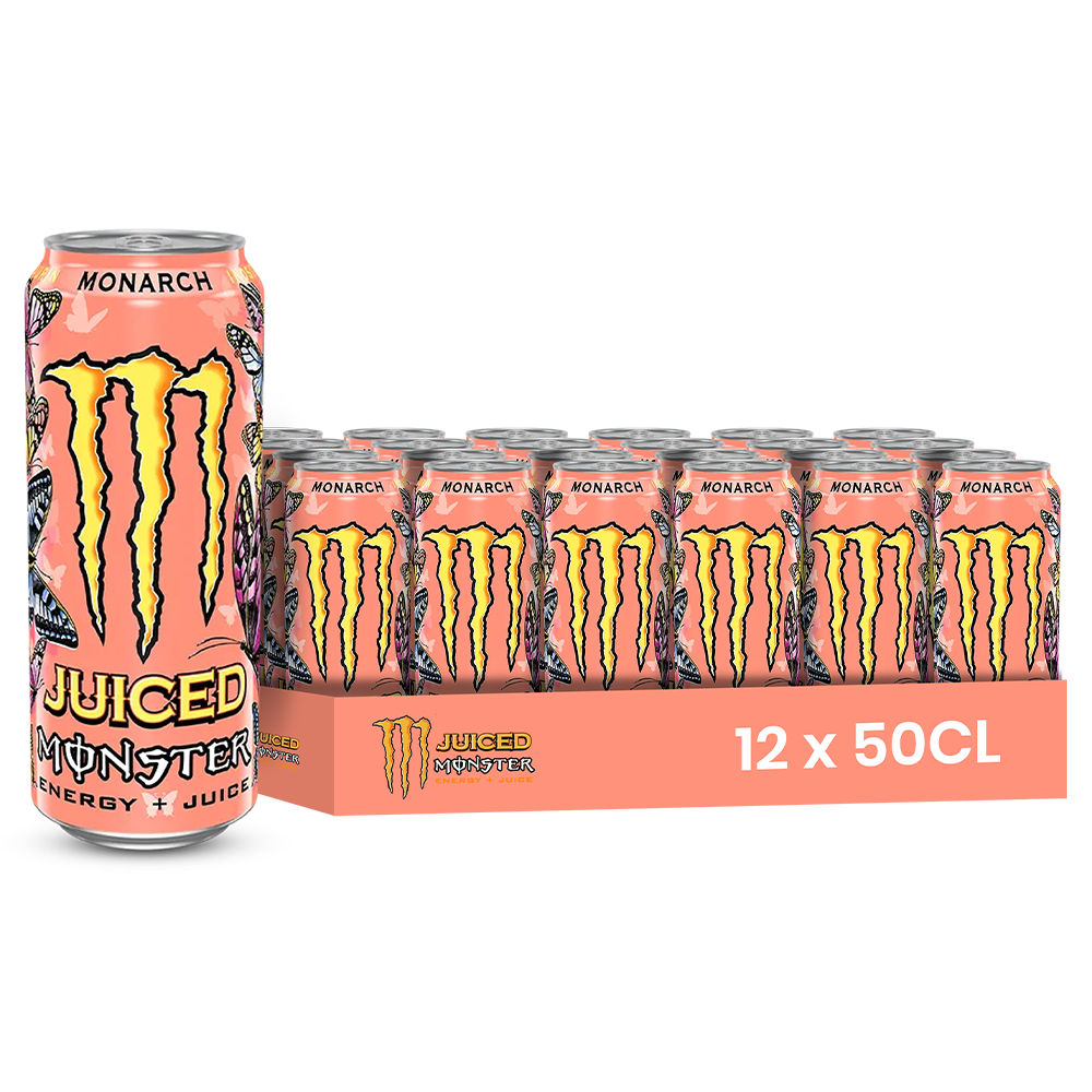 Juiced Monster Monarch Pack 12 x 50CL – Saveur Fruité Royal