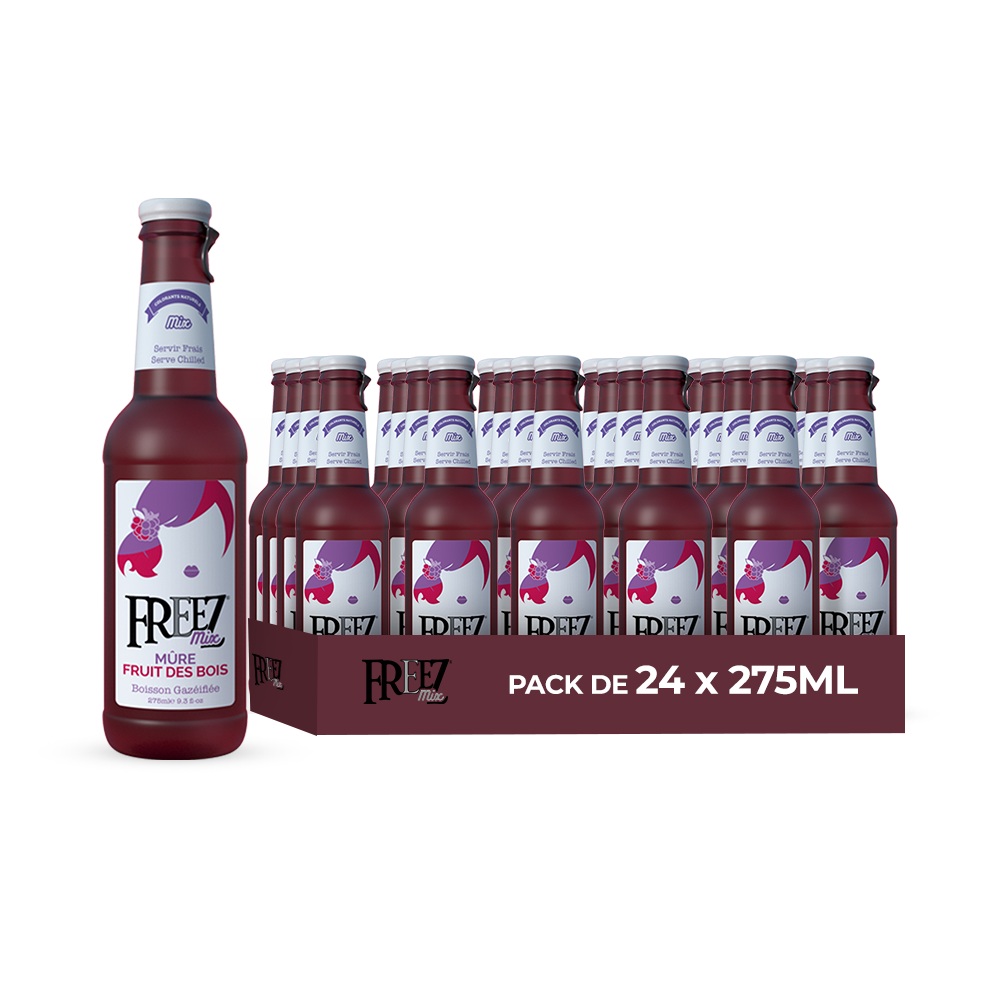 Freezmix Mélange De Baies Pack 24 x 275ML – Boisson Fruits Rouges