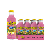 Calypso Island Wave Lemonade – Pack de 12 Bouteilles 473ML | Limonade Saveur Île Tropicale