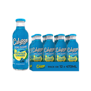 Calypso Ocean Blue Zero Sugar – Pack de 12 Bouteilles 473ML | Limonade Océan Bleu Sans Sucre