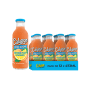 Calypso Southern Peach Zero Sugar – Pack de 12 Bouteilles 473ML | Limonade Pêche du Sud Sans Sucre