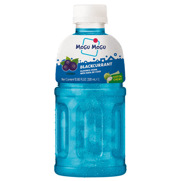 Mogu Mogu Blackcurrant – Pack de 24 x 32CL | Boisson Cassis Fruitée