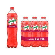 Mirinda Fraise – Pack de 6 Bouteilles (6 x 1,5L) | Soda Fruité Gourmand