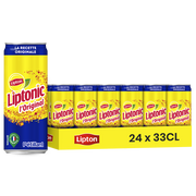 Liptonic Lipton Ice Tea Gazeux Pack 24 x 33CL Slim – Boisson Thé Gazeuse