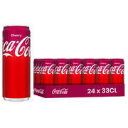Coca Cola Cerise (EU) Pack 24 x 33CL – Soda Cerise Canettes