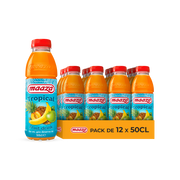 Maaza Tropical – Pack de 12 x 50CL | Boisson Tropicale Naturelle