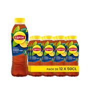 Lipton Ice Tea Citron & Citron Vert Pack 12 x 50CL – Thé Glacé Rafraîchissant