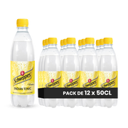 Schweppes Indian Tonic VP – Pack of 12 Bottles 50CL | Indian Tonic Water