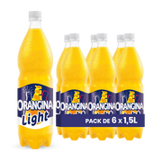 Orangina Sans Sucres Pack 6 x 1,5L – Boisson Gazeuse Sans Sucres