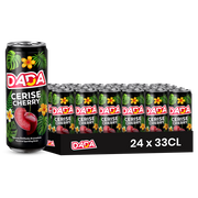 Dada Cerise – Pack de 24 Canettes (24 x 33cl) | Soda Fruité Saveur Cerise
