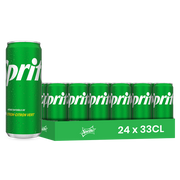 Sprite Goût Original Pack 24 x 33CL – Canettes Soda Citron Classique