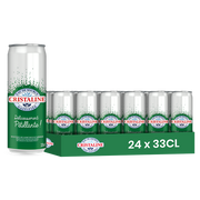 Eau Cristaline Gazeuse – Pack de 24 Bouteilles (24 x 33cl) | Eau Pétillante Naturelle