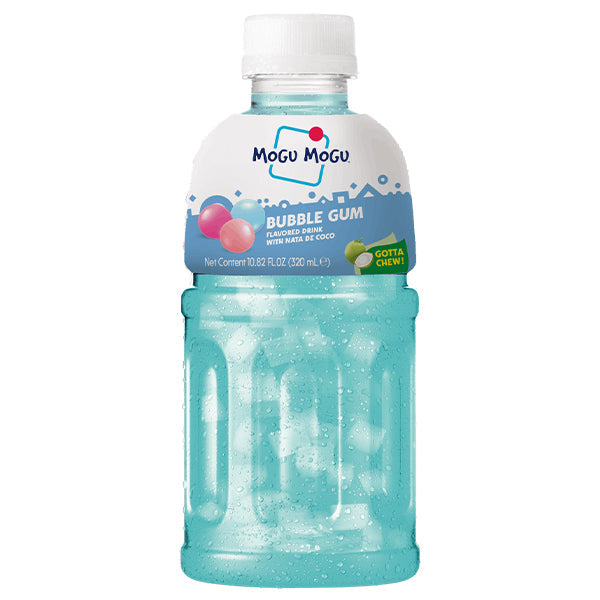Mogu Mogu Bubble Gum – Pack de 24 x 32CL | Boisson Saveur Bubble Gum Fun