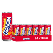 Orangina Rouge Pack 24 x 33CL – Boisson Gazeuse Orange Sanguine
