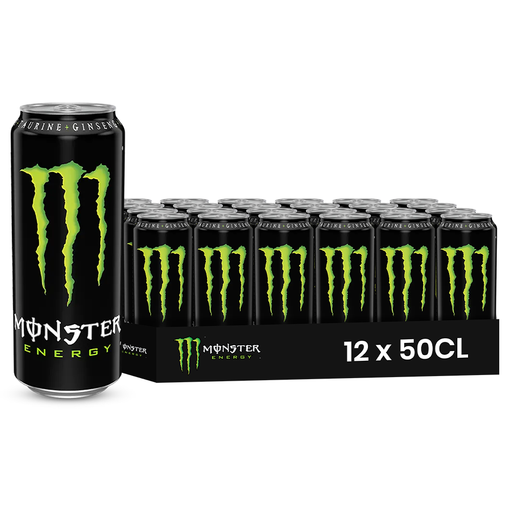 Monster Energy Original Verte Pack 12 x 50CL – L’Originale Énergie
