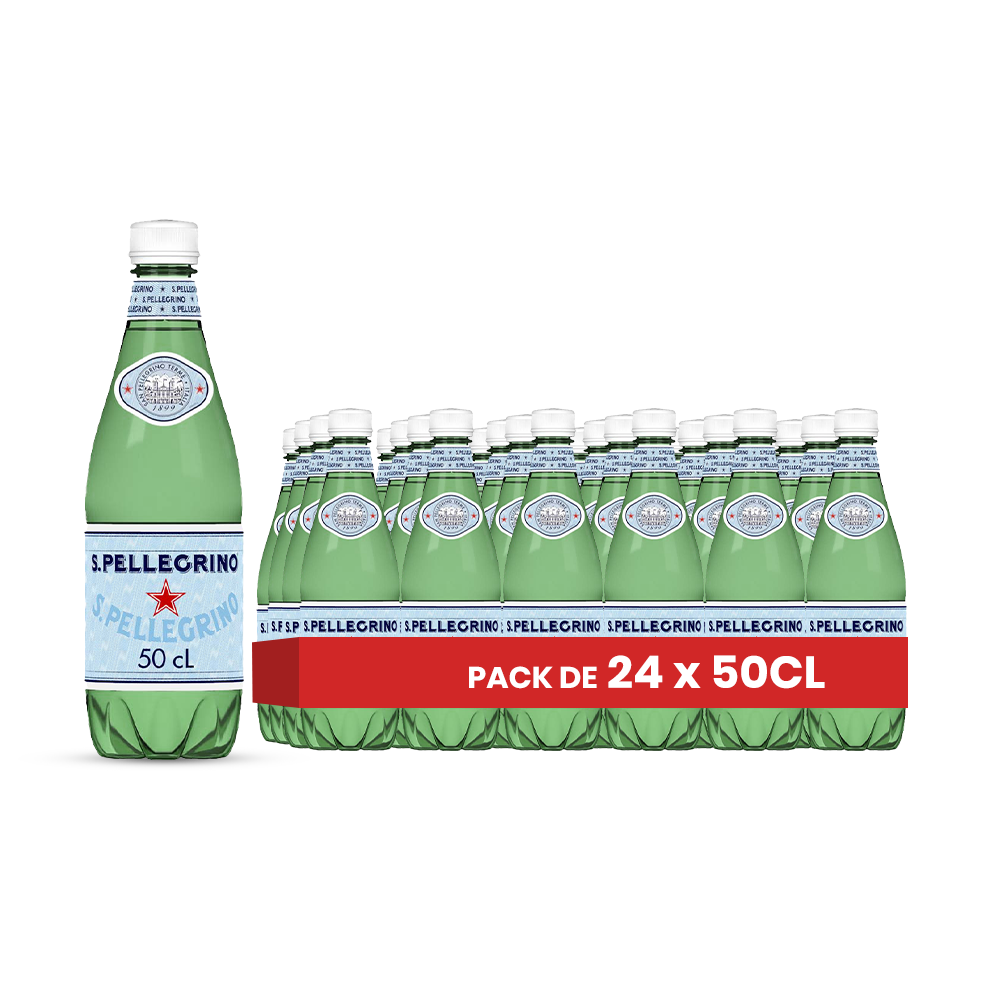 Eau San Pellegrino Pack 24 x 50CL – Eau Italienne Pétillante