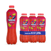 Tropico Strawberry &amp; Kiwi Pack 6 x 1.25L – Tropical Fruity Drink