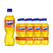 Fanta Orange (EU) – Pack de 12 Bouteilles (12 x 50cl) | Soda à l’Orange Rafraîchissant