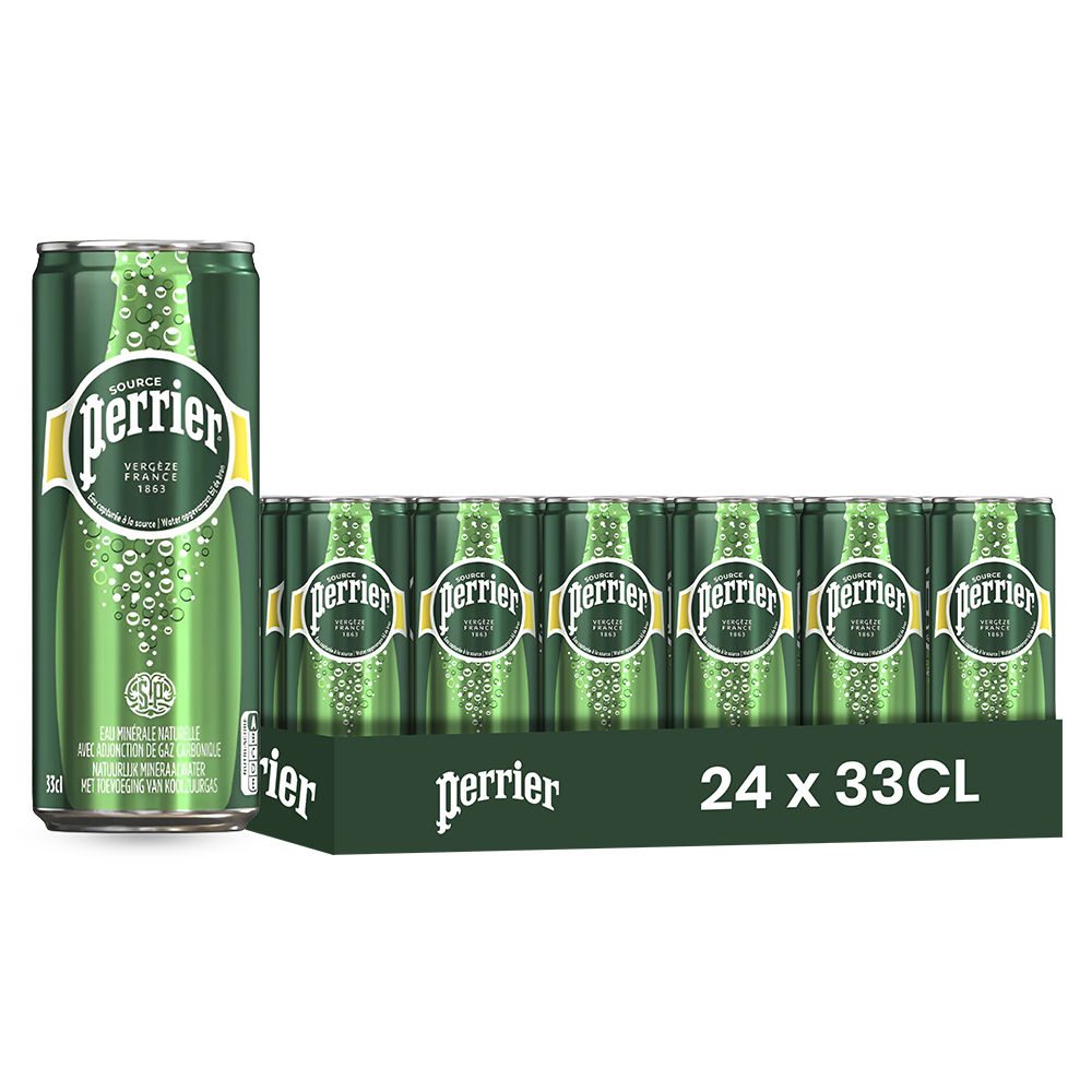 Eau Perrier Pack 24 x 33CL – Eau Gazeuse Naturelle