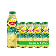 Lipton Ice Tea Citron Vert & Menthe Pack 12 x 50CL – Thé Glacé Citron Menthe