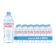 Eau Evian Naturelle Pack 24 x 50CL – Eau Minérale Pure