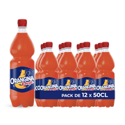 Orangina Rouge Pack 12 x 50CL – Soda Rouge Fruité