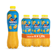 Tropico Orange & Ananas – Pack de 6 Bouteilles (6 x 1,25L) | Boisson Fruitée Rafraîchissante Saveur Tropicale