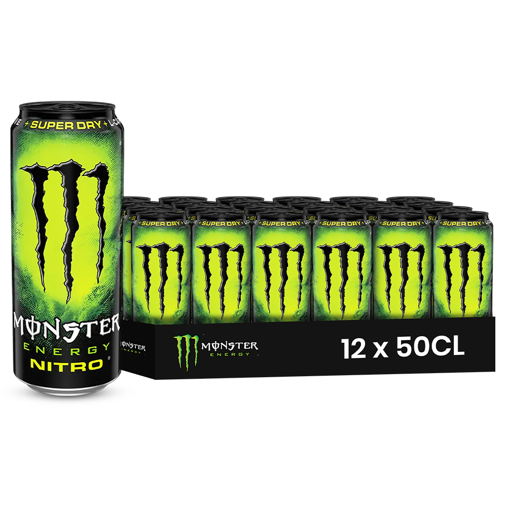 Monster Energy Nitro Super Dry Pack 12 x 50CL – Saveur Nitro Intense