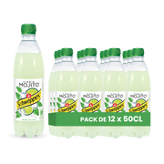 Schweppes Mojito – Pack of 12 Bottles 50CL | Sparkling Mojito Drink