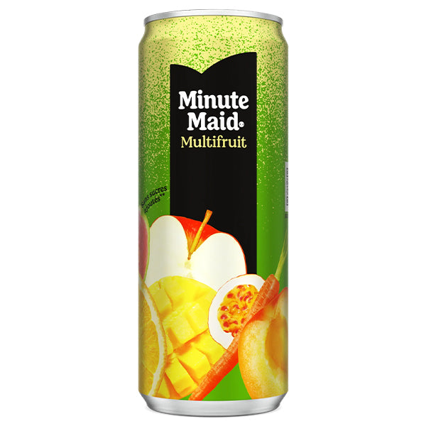 Minute Maid Multifruits – Pack de 24 Canettes (24 x 33cl) | Cocktail de Fruits Naturel