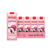 Maaza Litchi – Pack de 12 x 1L | Boisson Litchi Grande Bouteille
