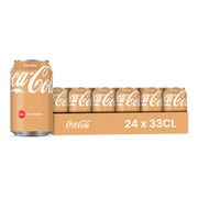 Coca Cola Vanille (DK) Pack 24 x 33CL – Soda Vanille Canettes