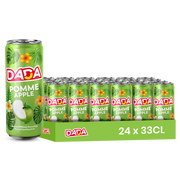 Dada Pomme – Pack de 24 Canettes (24 x 33cl) | Soda Goût Pomme Acidulée