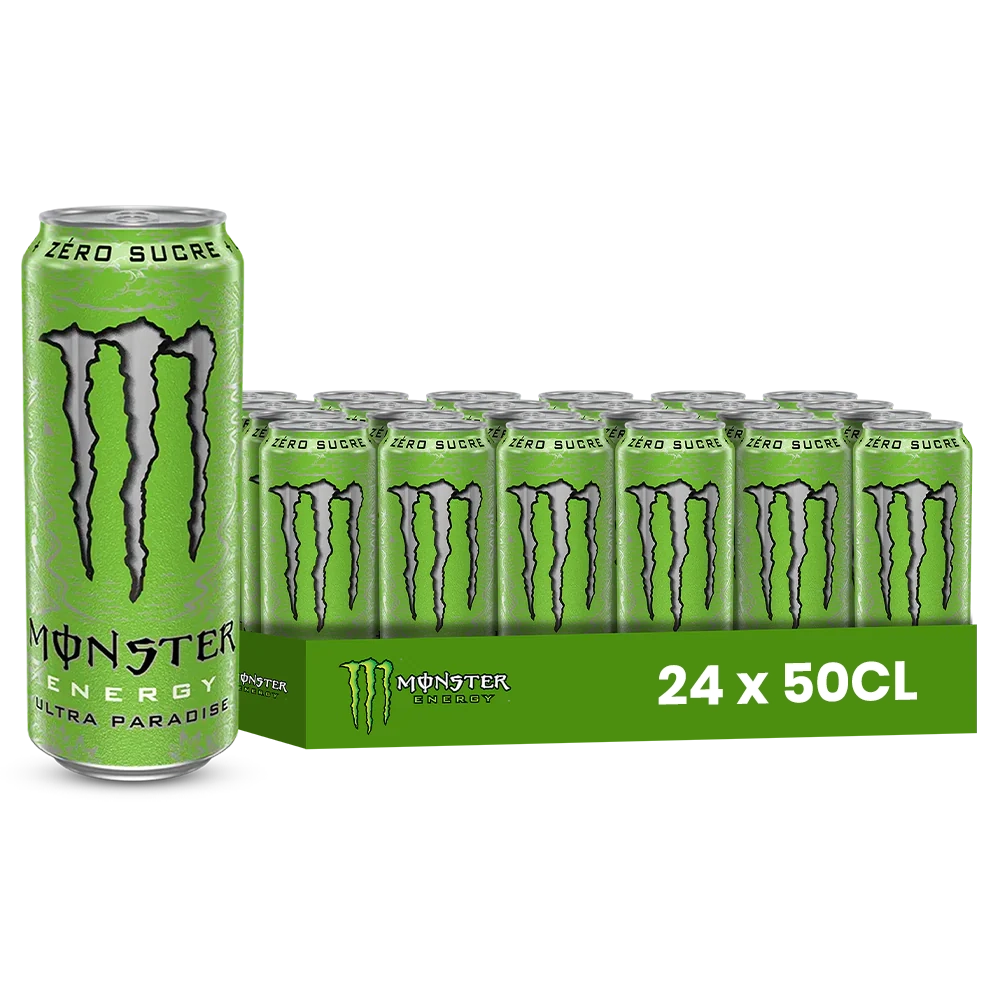 Monster Energy Ultra Paradise Pack 24 x 50CL – Boisson Ultra Fruité