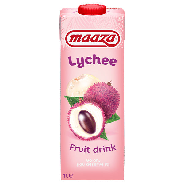 Maaza Litchi – Pack de 12 x 1L | Boisson Litchi Grande Bouteille
