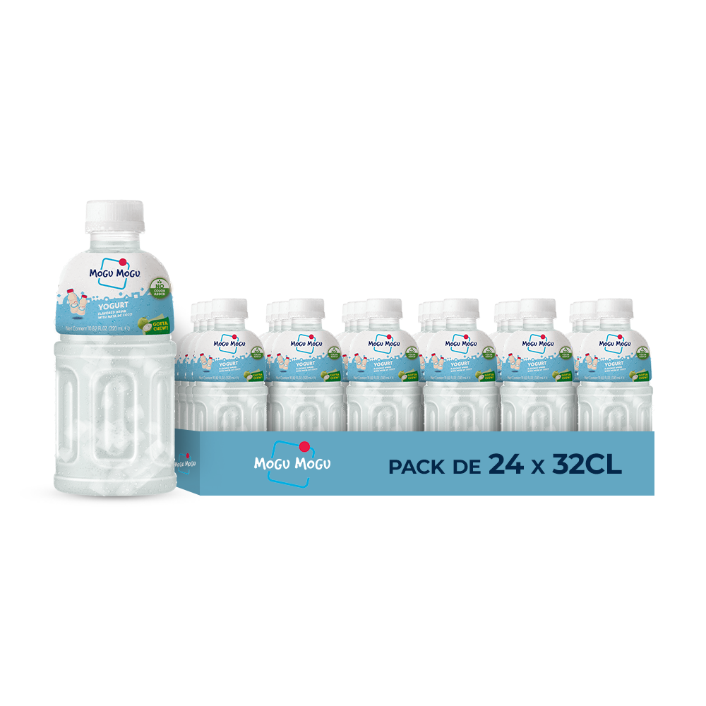 Mogu Mogu Yogurt – Pack de 24 x 32CL | Boisson Yaourt Saveur Fruité