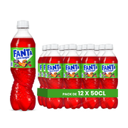 Fanta Exotic Tropical Zero (EU) – Pack de 12 Bouteilles (12 x 50cl) | Sans Sucres