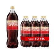 Coca-Cola Vanille (EU) – Pack de 6 Bouteilles (6 x 1,5L) | Soda Saveur Vanille