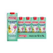 Maaza Eau de Coco – Pack de 12 x 1L | Boisson Naturelle Eau de Coco