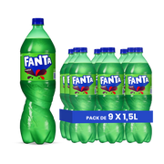 Fanta Tropical (EU) – Pack de 9 Bouteilles (9 x 1,5L) | Soda Fruits Tropicaux
