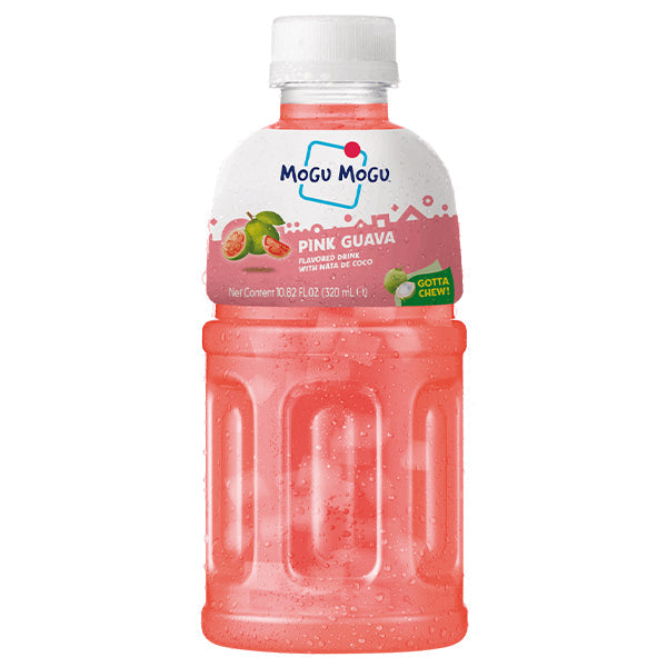Mogu Mogu Pink Guava – Pack de 24 x 32CL | Boisson Goyave Rose