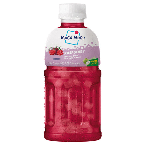 Mogu Mogu Raspberry – Pack de 24 x 32CL | Boisson Framboise Fruitée