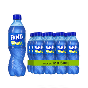 Fanta Shokata (EU) – 12 Bottle Pack (12 x 50cl) | Lemon &amp; Elderflower