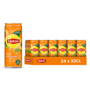 Lipton Ice Tea Sparkling Peach Pack 24 x 33CL Slim – Sparkling Peach Tea Drink