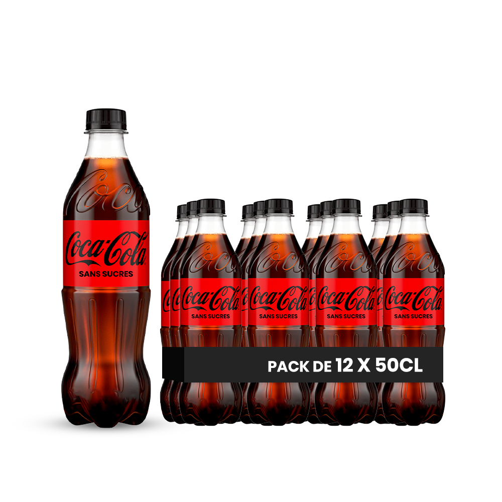 Coca Cola Sans Sucres Pack de 12 x 50CL x 168 (FR)
