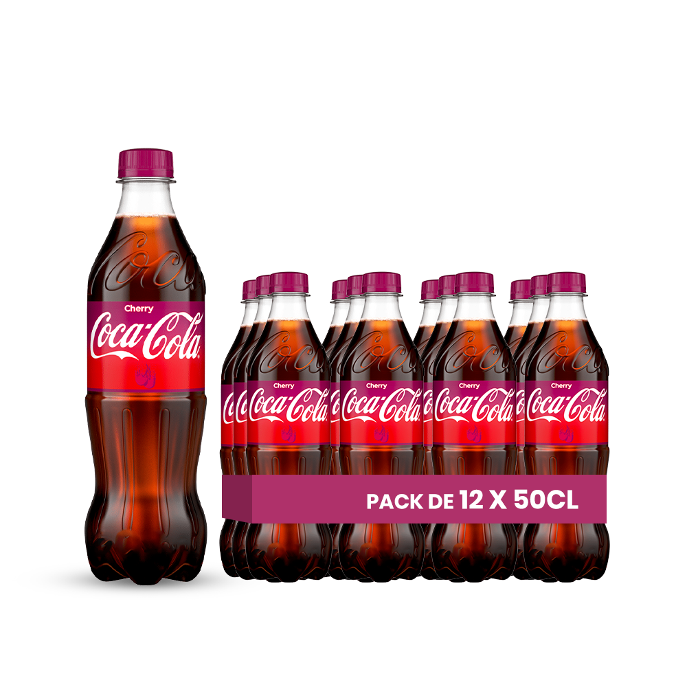 Coca Cola Cherry Pack de 12 x 50CL x 168 (FR)