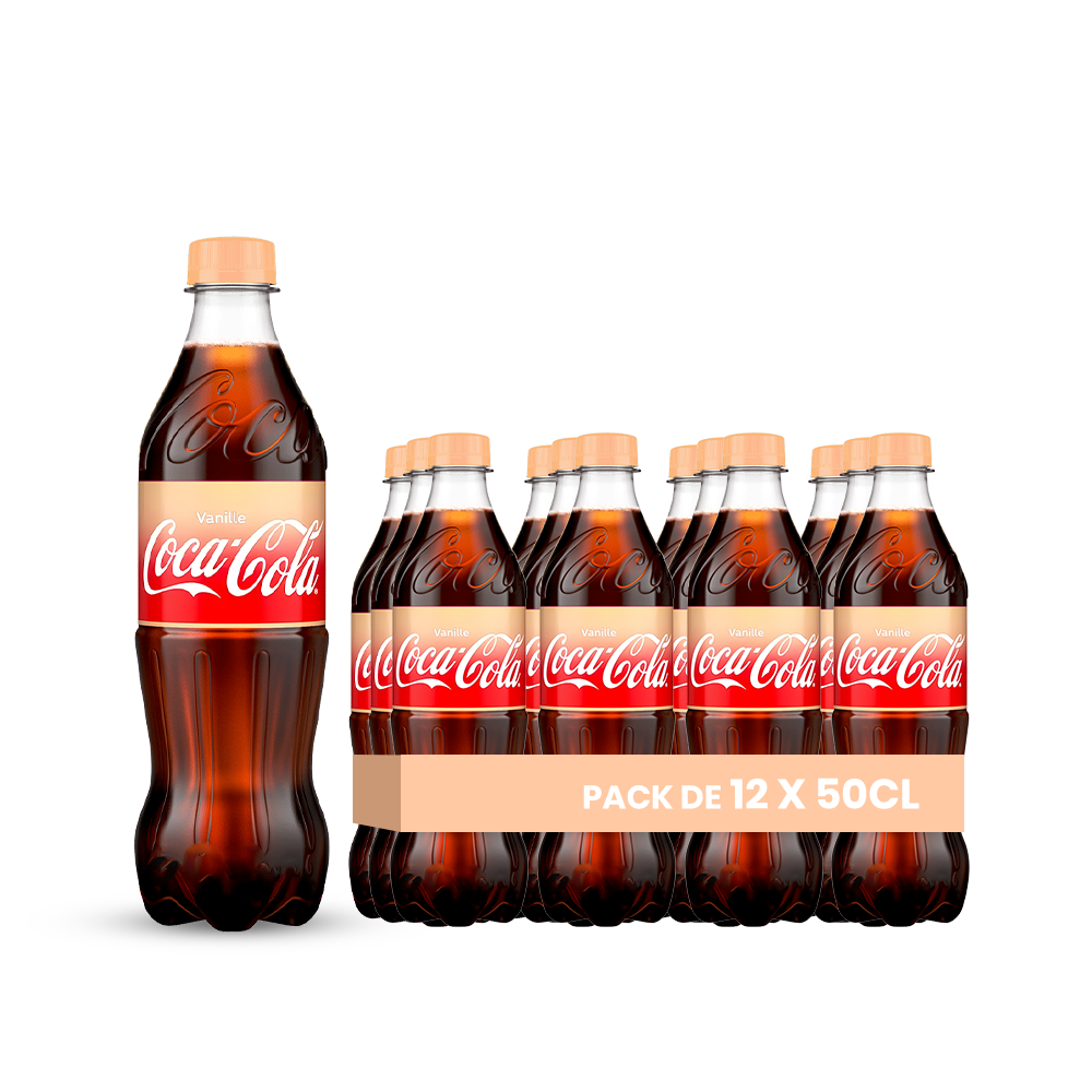 Coca Cola Vanille Pack de 12 x 50CL x 168 (FR)