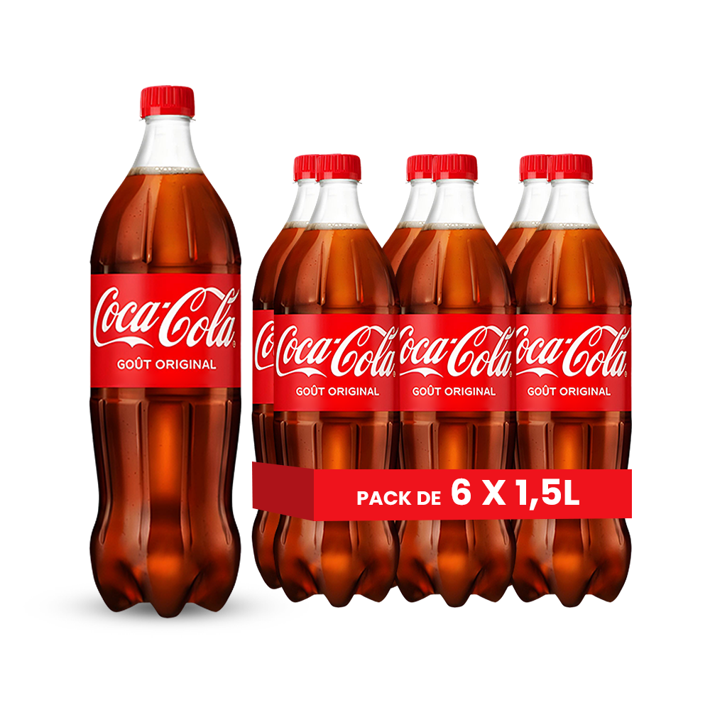 Coca Cola Classique Pack de 6 x 1.5L x 52 (FR)