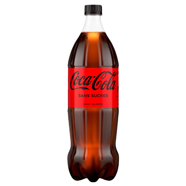 Coca Cola Sans Sucres Pack de 6 x 1.5L x 52 (FR)